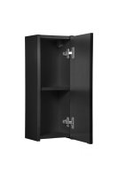 Koupelnová skříňka NOVA ČERNÁ  83-20 1D - závěsná
