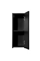 Koupelnová skříňka NOVA ČERNÁ  83-20 1D - závěsná