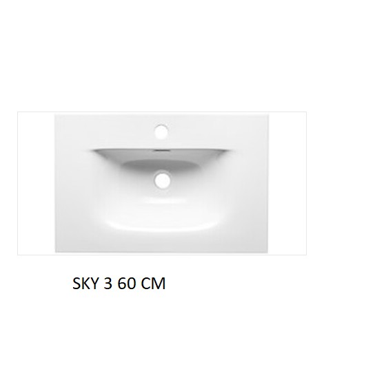 Koupelnová skříňka NOVA ČERNÁ 82-60 2D - pod umyvadlo 60