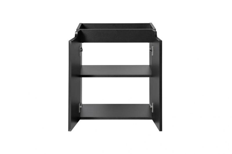 Koupelnová skříňka NOVA ČERNÁ 82-50 2D - pod umyvadlo 50