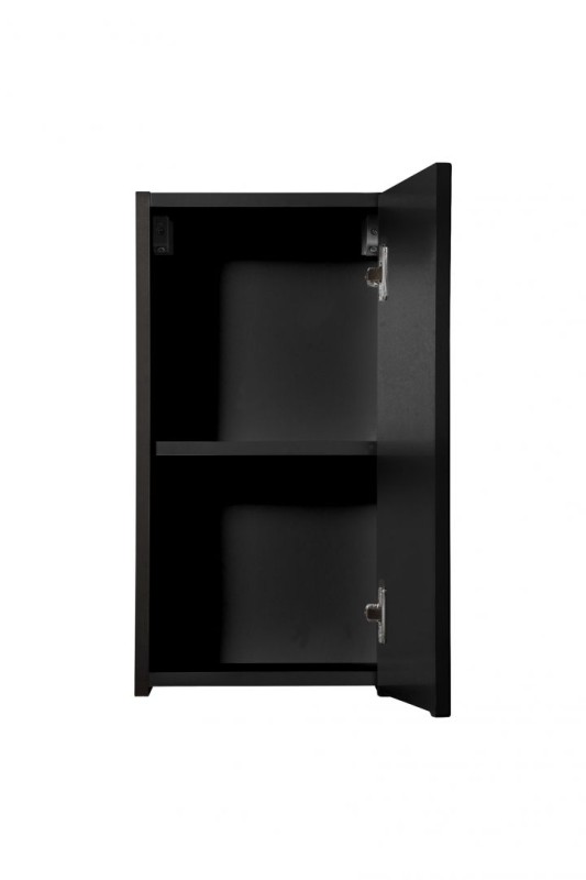 Koupelnová skříňka NOVA ČERNÁ  83-30 1D - závěsná