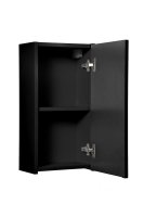 Koupelnová skříňka NOVA ČERNÁ  83-30 1D - závěsná