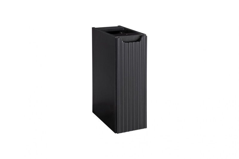 Koupelnová skříňka NOVA ČERNÁ 81-20 1D - závěsná spodní