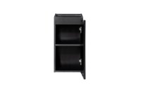 Koupelnová skříňka NOVA ČERNÁ 81-30 1D - závěsná spodní