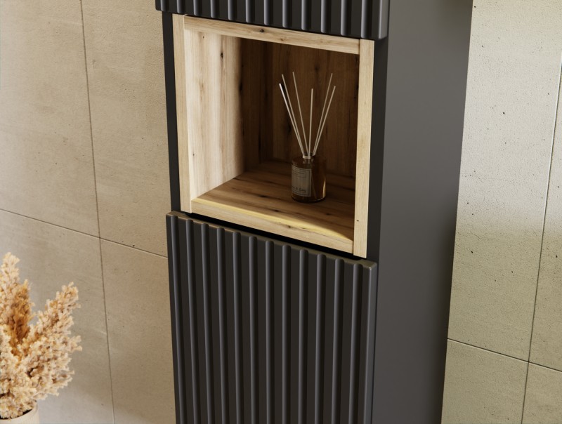 Koupelnová sestava NOVA ČERNÁ 170