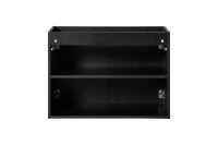 Koupelnová skříňka NOVA ČERNÁ 82-80 2D - pod umyvadlo 80