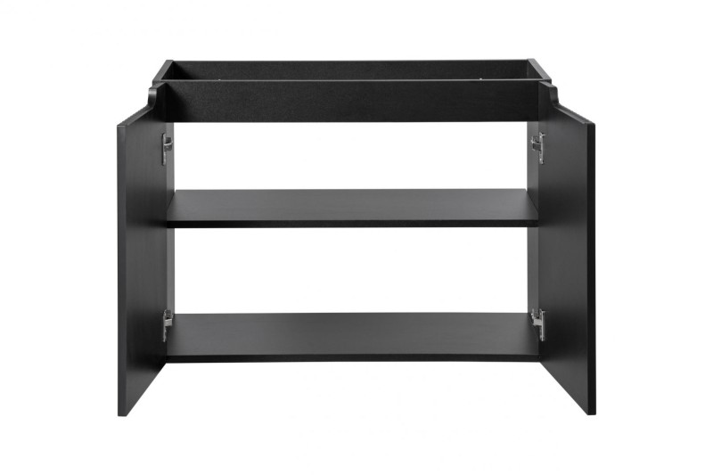 Koupelnová skříňka NOVA ČERNÁ 82-80 2D - pod umyvadlo 80