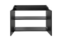 Koupelnová skříňka NOVA ČERNÁ 82-80 2D - pod umyvadlo 80