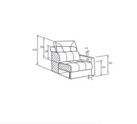 Kožená sedací souprava SENZO 1