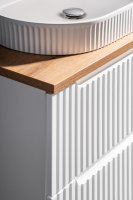 Koupelnová skříňka NOVA BÍLÁ 82-60 2D - pod umyvadlo 60