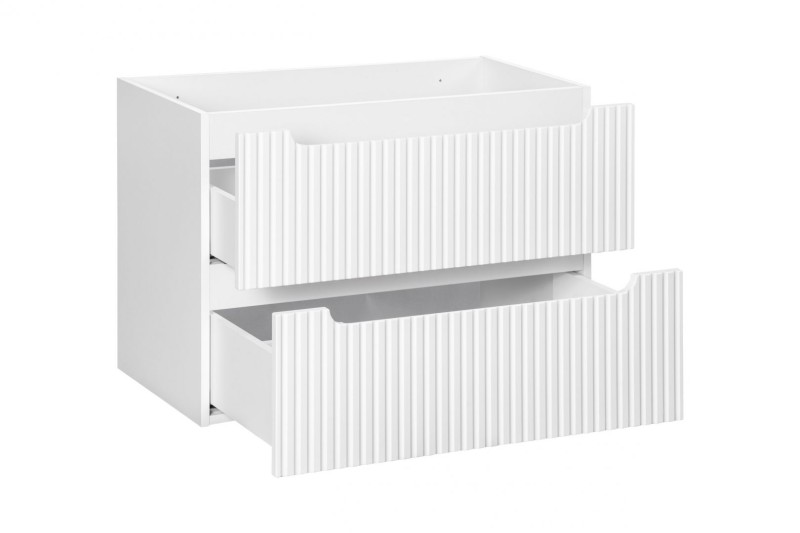Koupelnová skříňka NOVA BÍLÁ 82-80 2S - pod umyvadlo 80