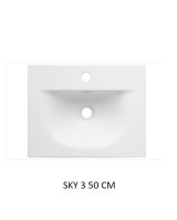 Koupelnová skříňka NOVA KAŠMÍR 82-50 2D - pod umyvadlo 50