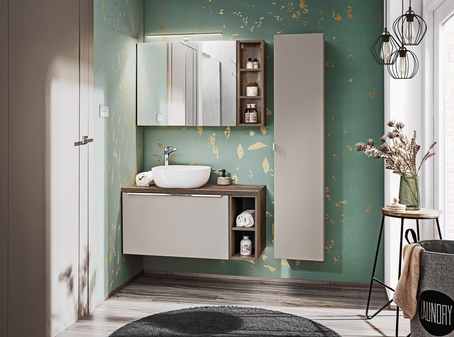 Umyvadlo na desku CFP-6254 SLIM