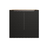 Koupelnová skříňka OCEAN ČERNÁ 82-60 2D - pod umyvadlo 60