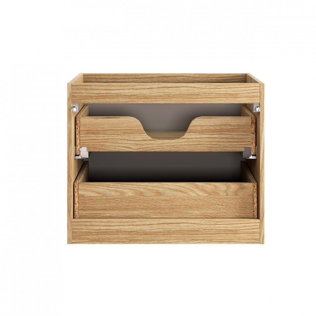 Koupelnová skříňka OCEAN ČERNÁ 82-70 2S - pod umyvadlo 70