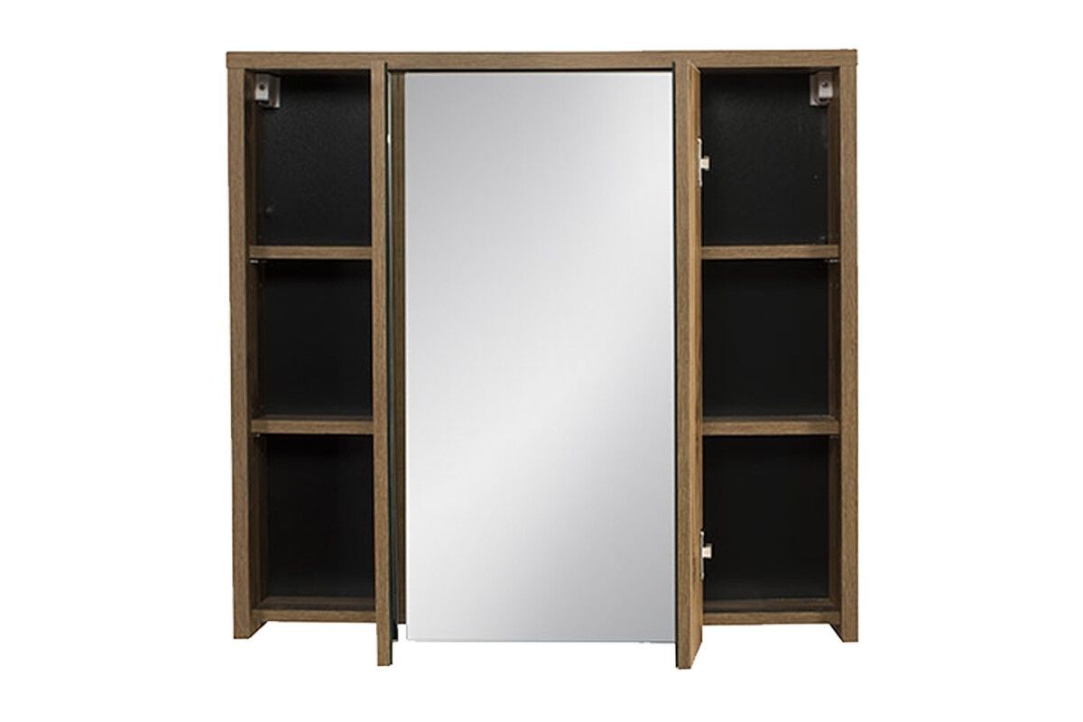 Koupelnová skříňka HEMPTON 84 80 - závěsná se zrcadlem