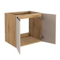 Koupelnová skříňka LUXOR BÉŽOVÁ 82-60 2D - pod umyvadlo 60