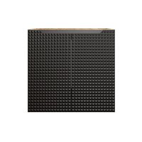 Koupelnová skříňka LUXOR ČERNÁ 82-60 2D - pod umyvadlo 60