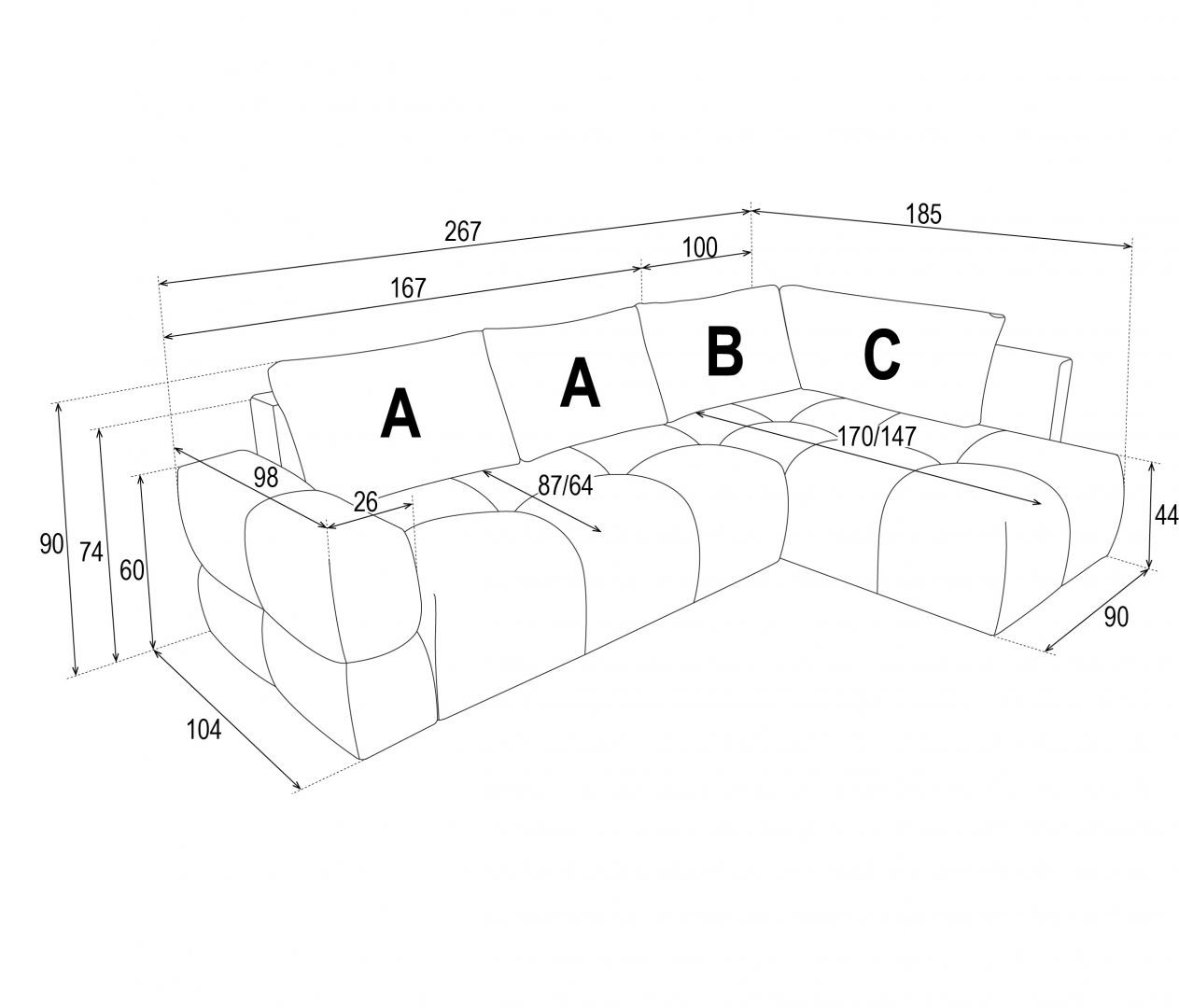 Sedací souprava TARIMA