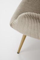 Křeslo, ušák AMARO šedá