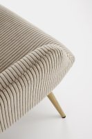 Křeslo, ušák AMARO šedá