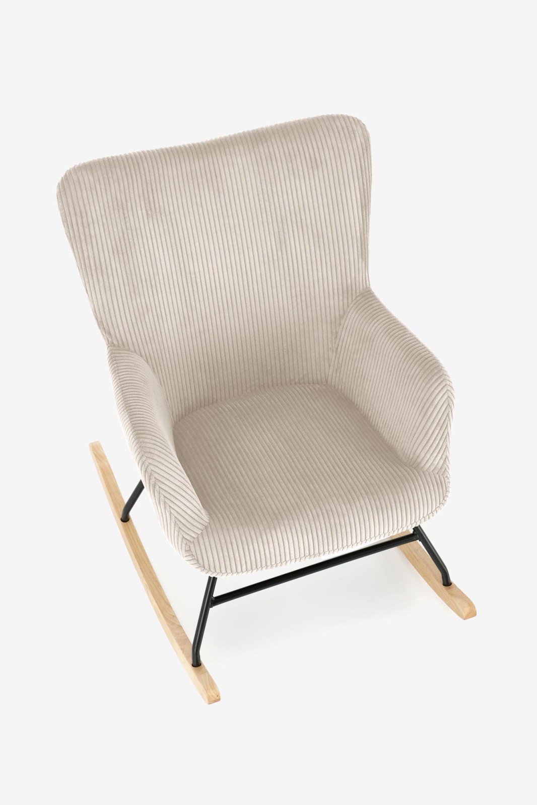 Houpací křeslo BELMIRO krémová