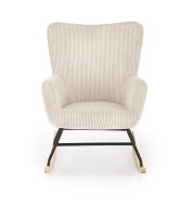 Houpací křeslo BELMIRO krémová