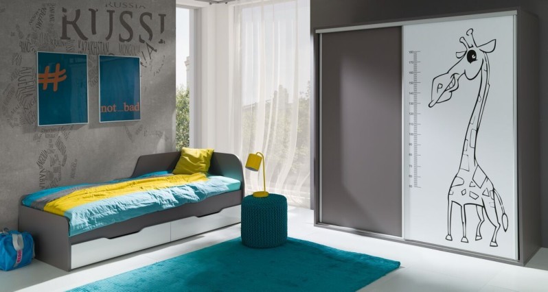 Postel s šuplíky ZOONDA 22