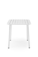 Zahradní stůl čtvercový BOSCO bílý