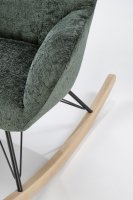 Houpací křeslo CASTRO  zelená