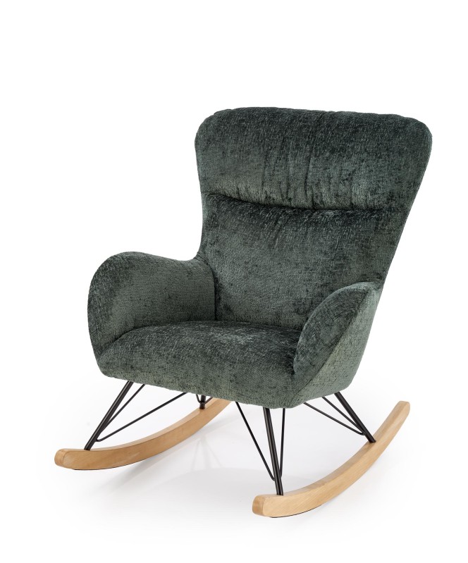 Houpací křeslo CASTRO  zelená