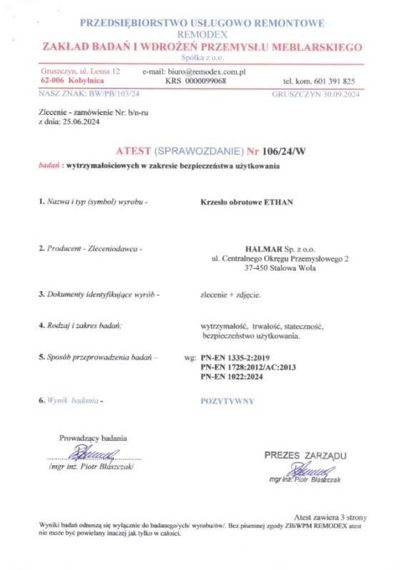 Kancelářské křeslo ETHAN