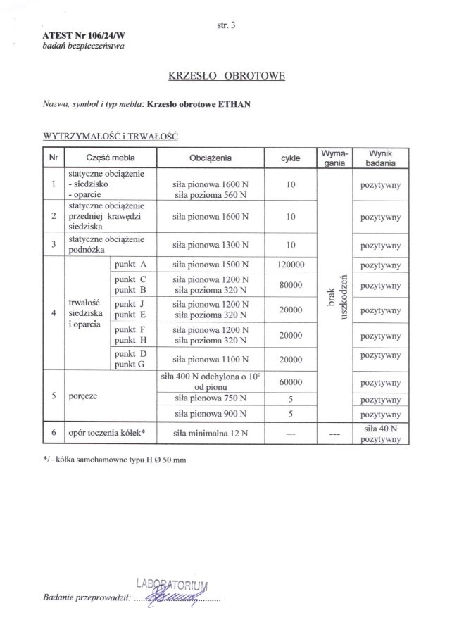 Kancelářské křeslo ETHAN