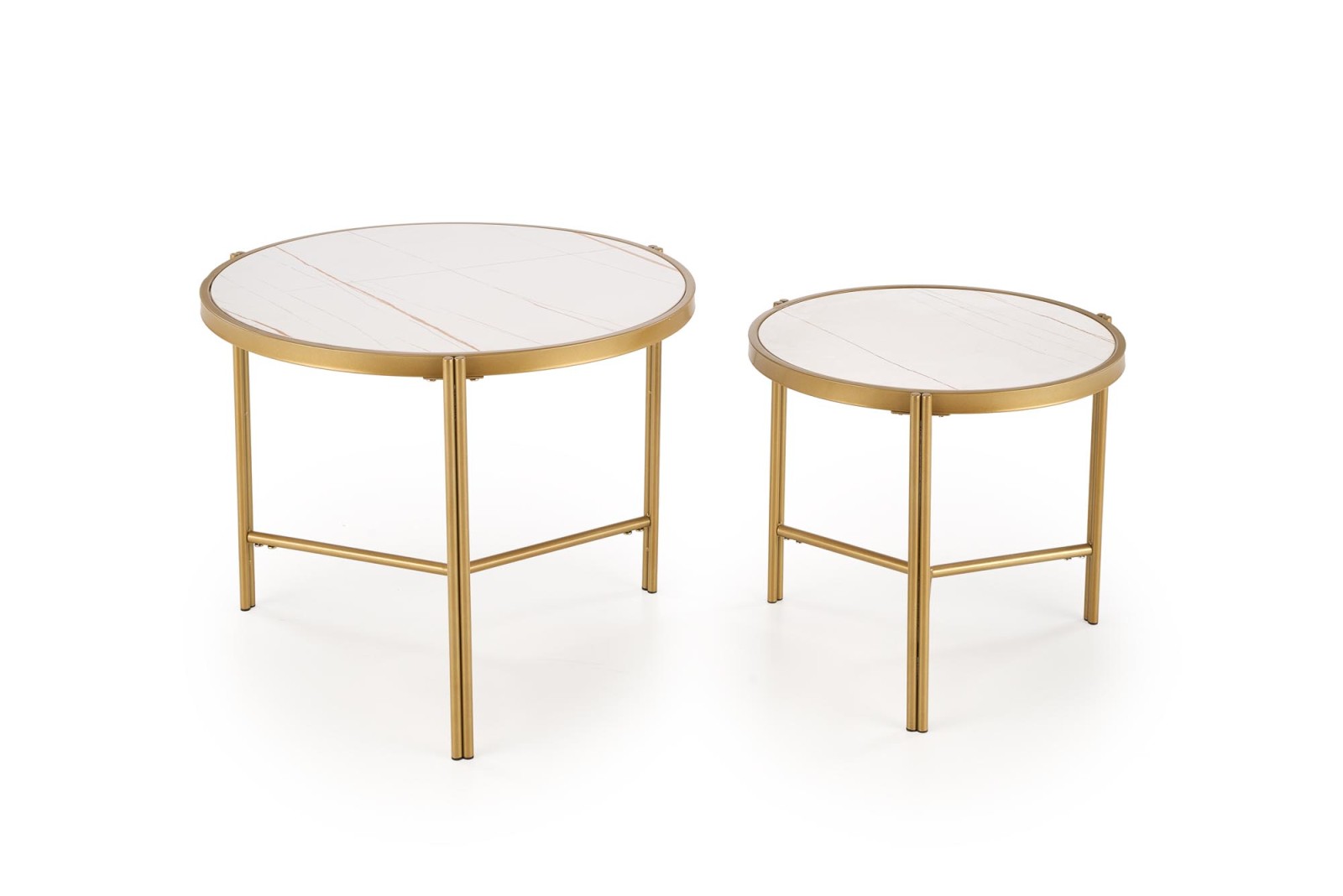 Set konferenčních stolků FATIMA  bílá