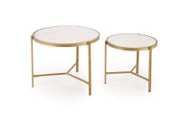 Set konferenčních stolků FATIMA  bílá