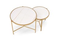 Set konferenčních stolků FATIMA  bílá