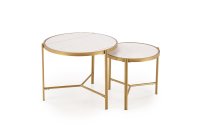 Set konferenčních stolků FATIMA  bílá