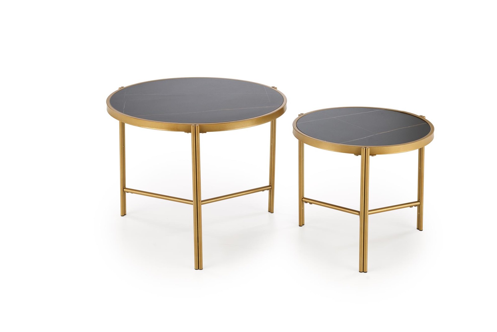 Set konferenčních stolků FATIMA  černá