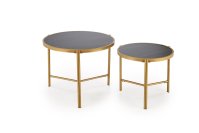 Set konferenčních stolků FATIMA  černá