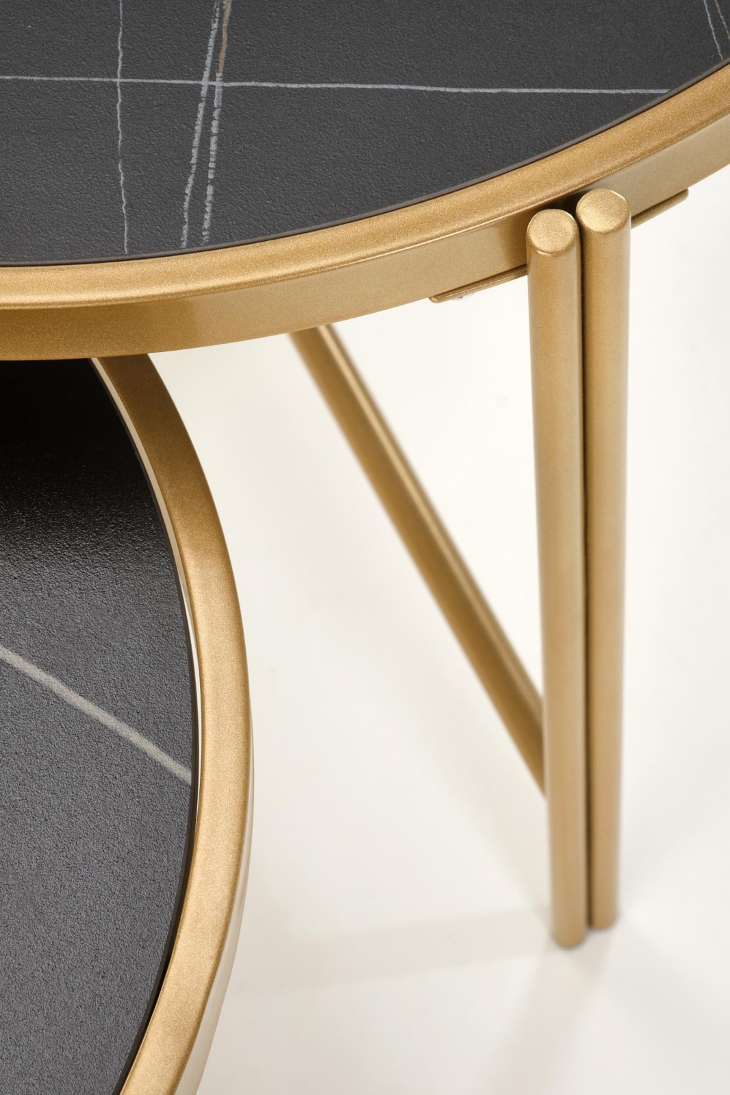 Set konferenčních stolků FATIMA  černá