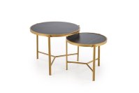 Set konferenčních stolků FATIMA  černá