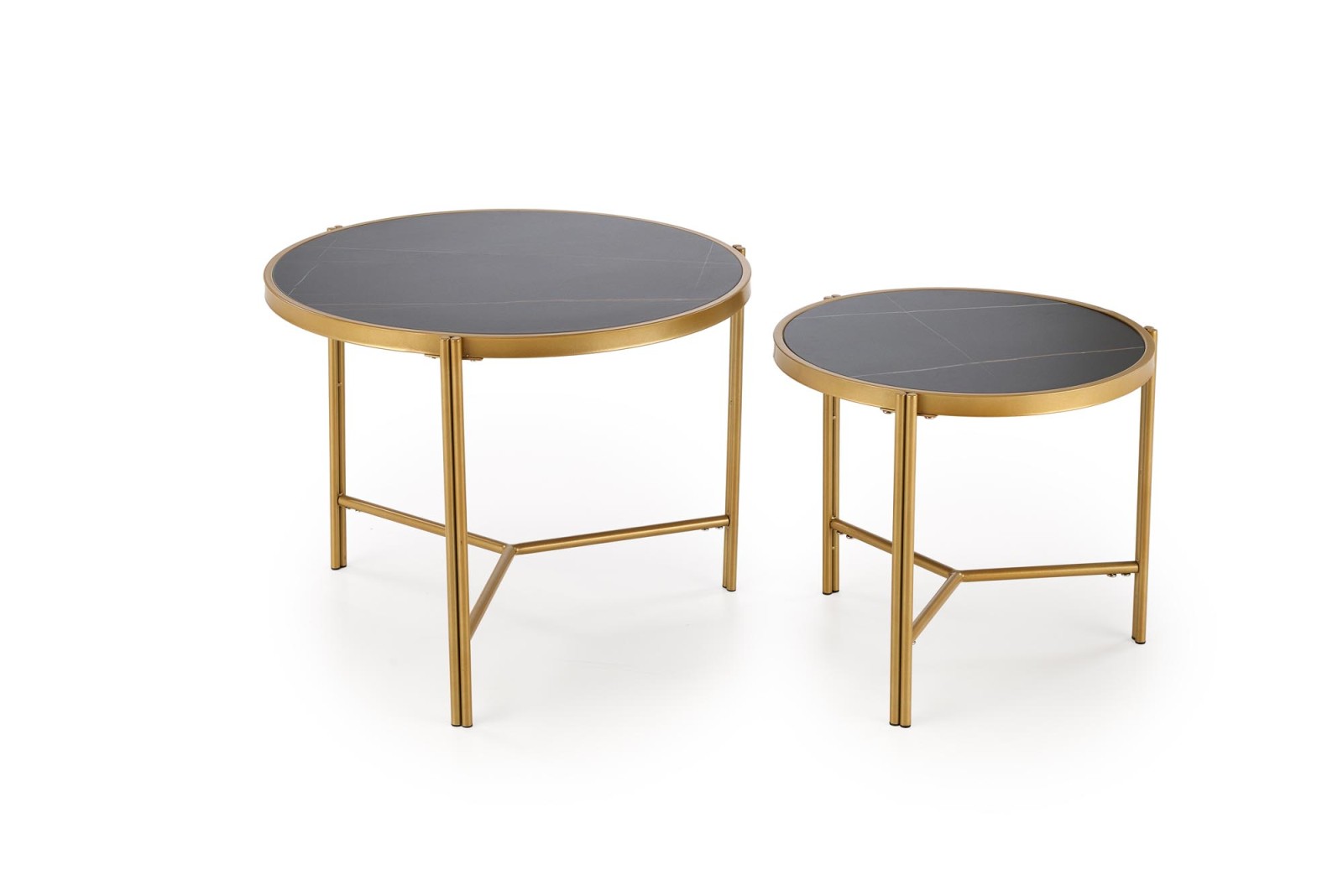 Set konferenčních stolků FATIMA  černá