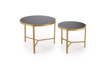 Set konferenčních stolků FATIMA  černá