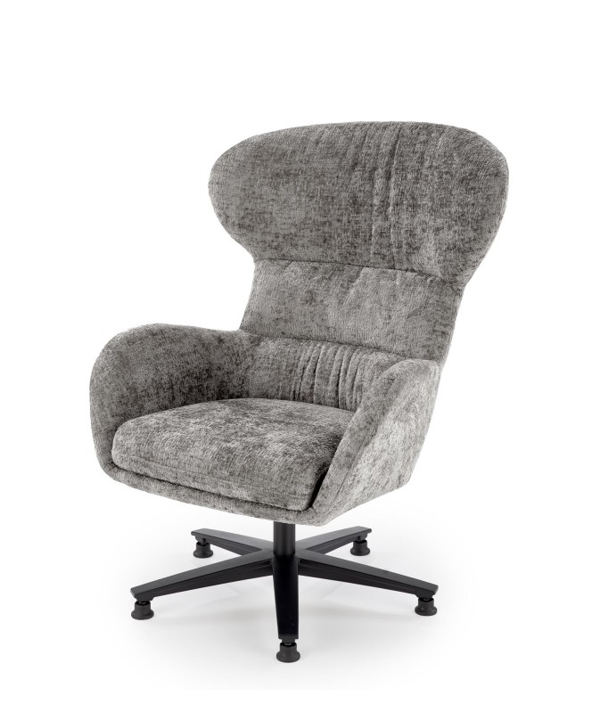 Křeslo, ušák FRANCO šedá