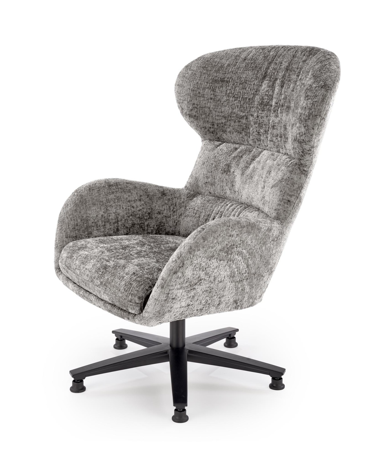 Křeslo, ušák FRANCO šedá