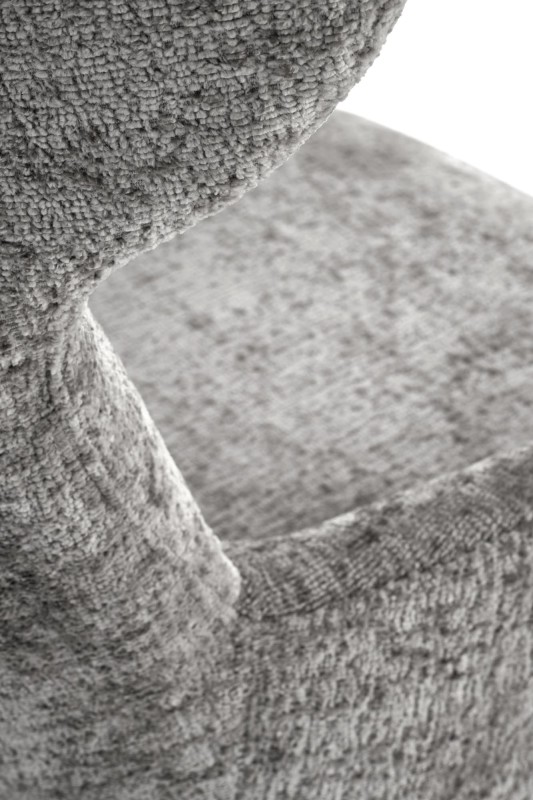 Křeslo, ušák FRANCO šedá