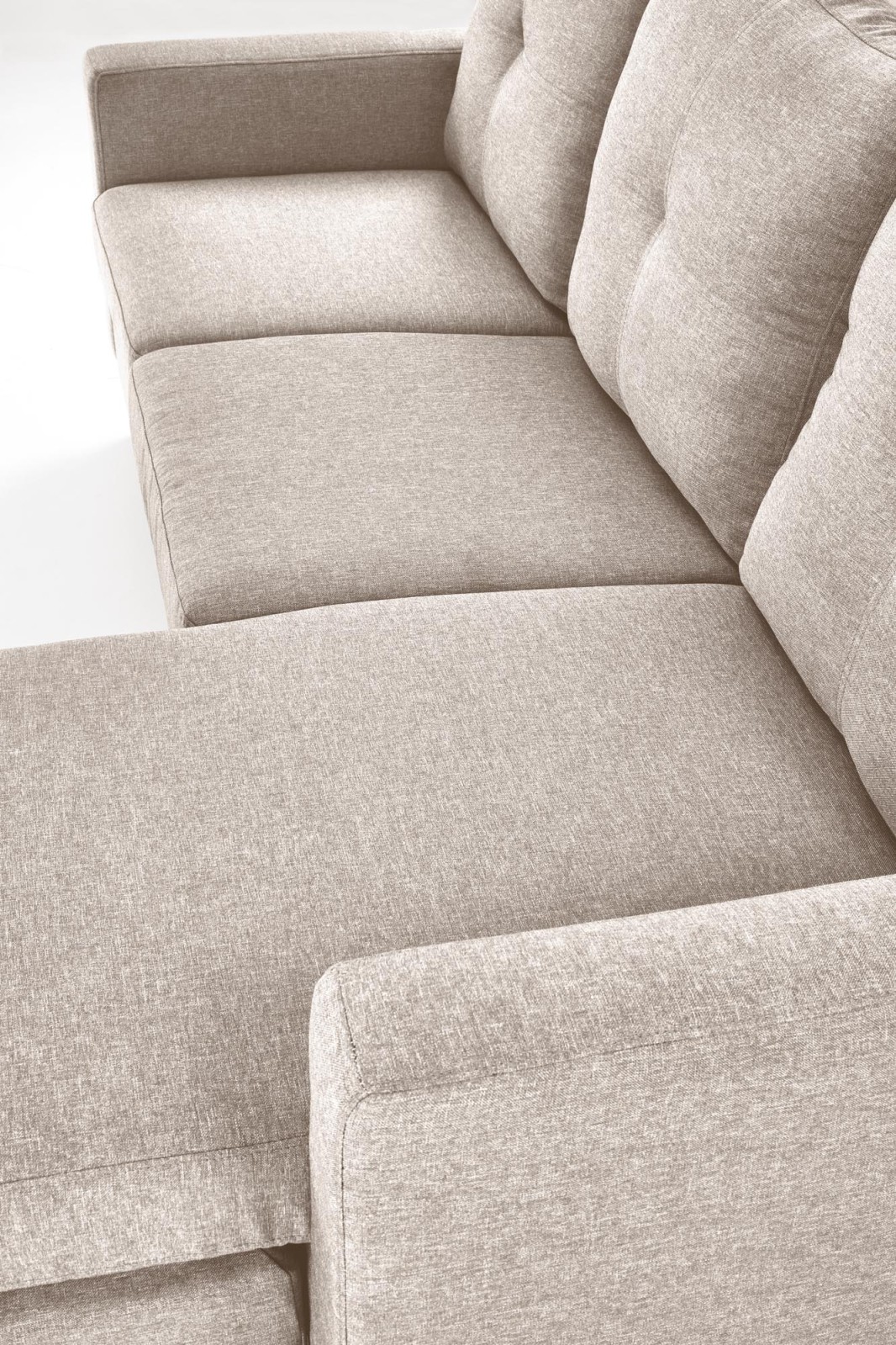 Pohovka s taburetem GERSON béžová