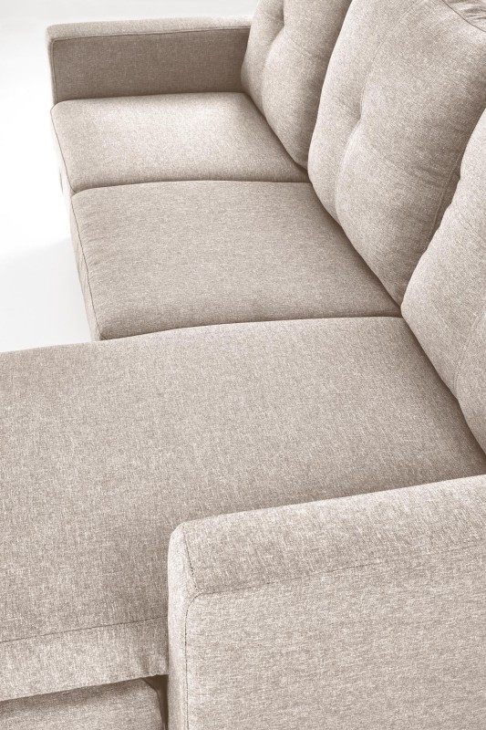 Pohovka s taburetem GERSON béžová