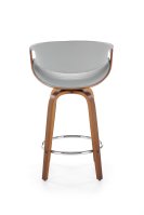 Barová židle H123 šedá