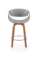 Barová židle H123 šedá